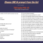 TOK IA Prompts